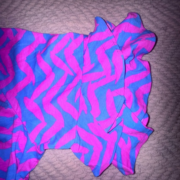 LILLY PULITZER Lula Ruffle Sleeve Top Size XL. NWOT - Picture 9 of 10